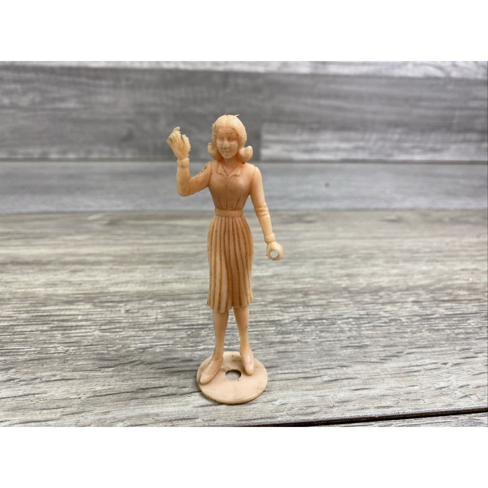 Vintage Rare‎ MPC Teenettes Unpainted Woman Figure #15 for Model Kits